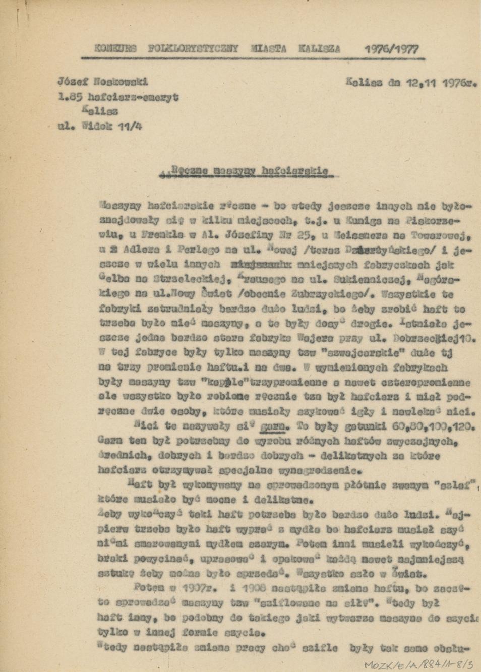 Ciekawostki dawnego Kalisza