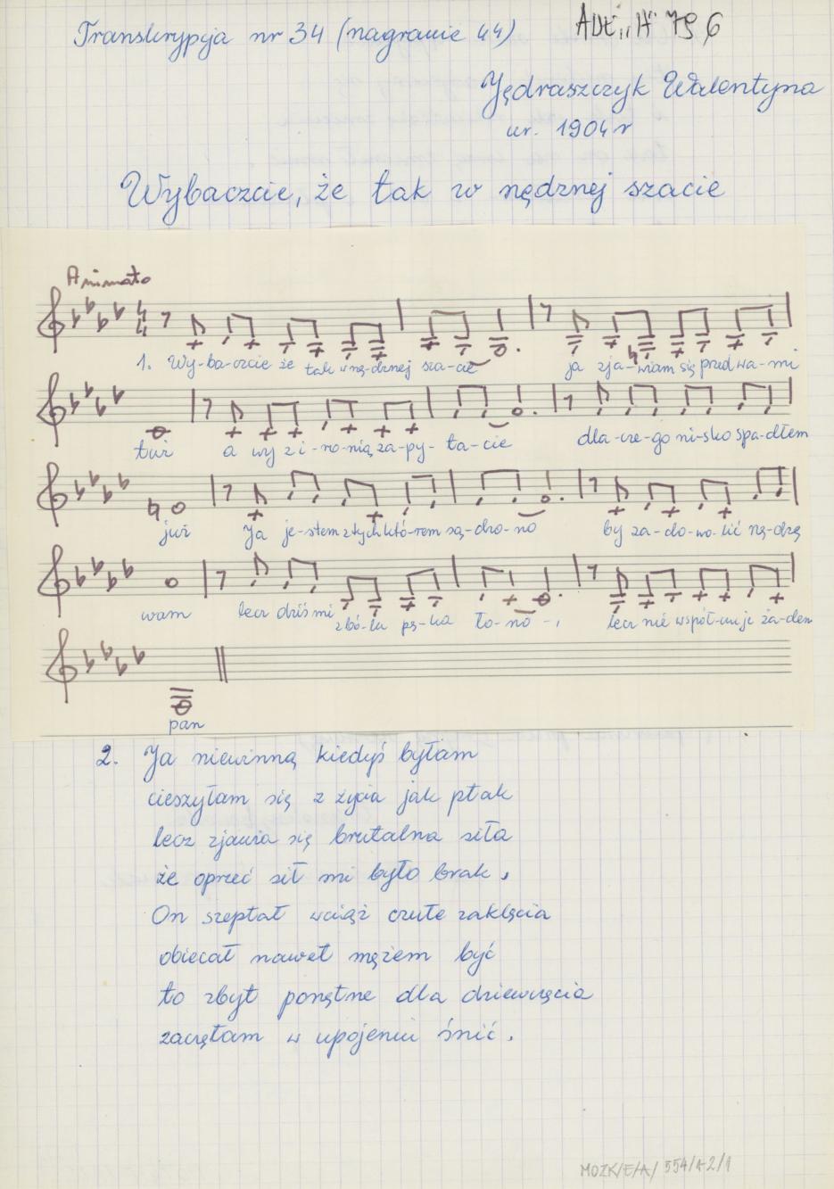 Wybaczcie, że tak w nędznej szacie