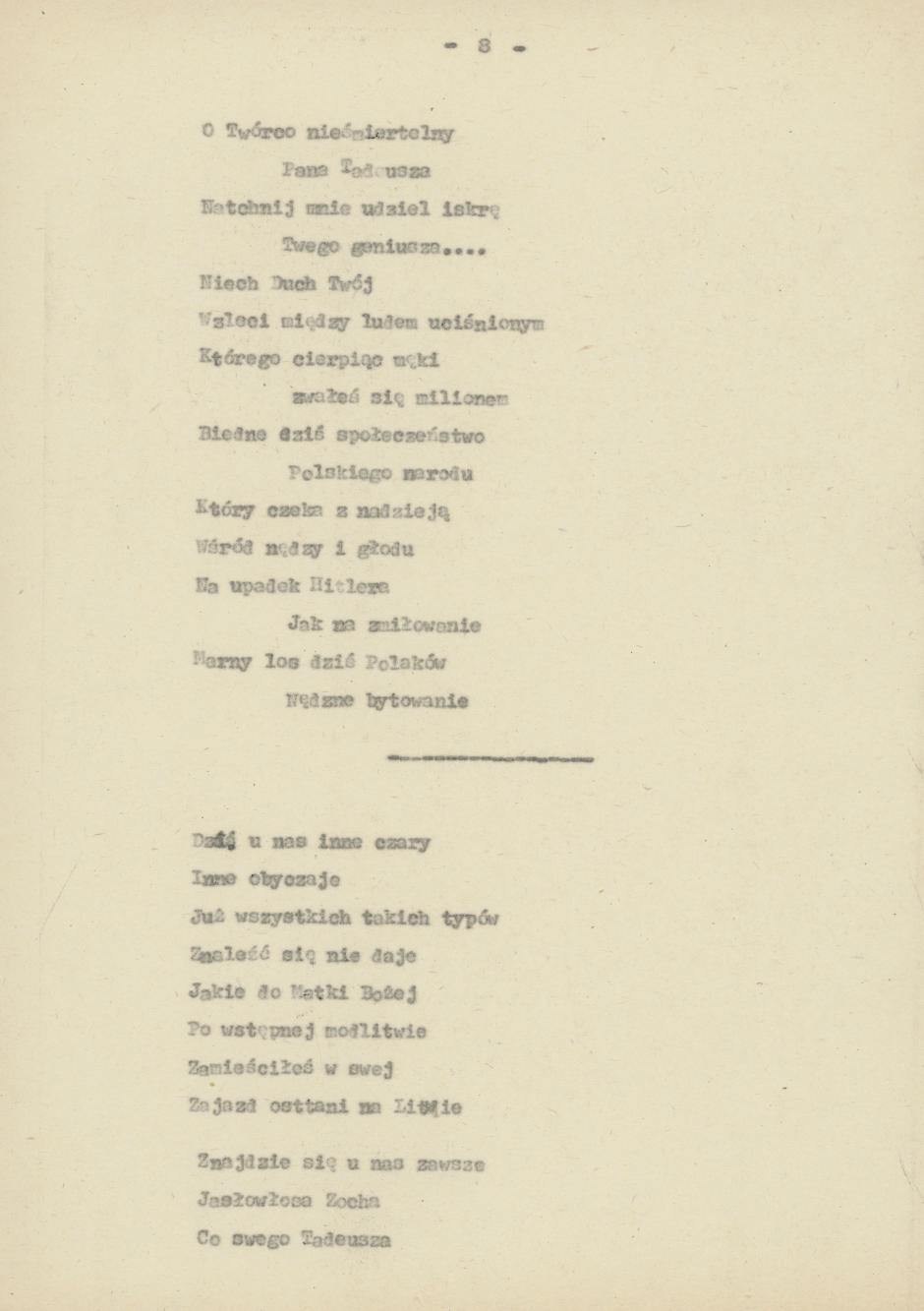 Okres okupacji hitlerowskiej