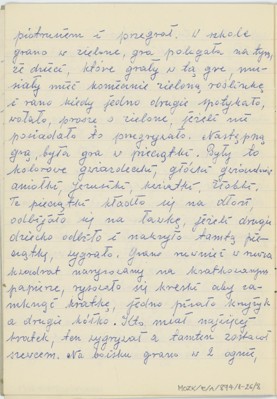 Antoni Zieliński - wspomnienia, cz. 1