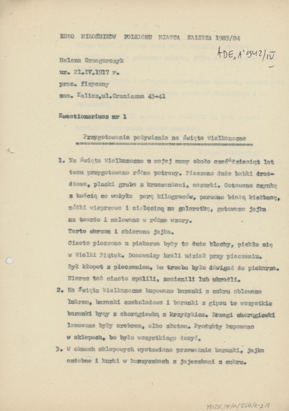 Przygotowanie pożywienia na święta wielkanocne