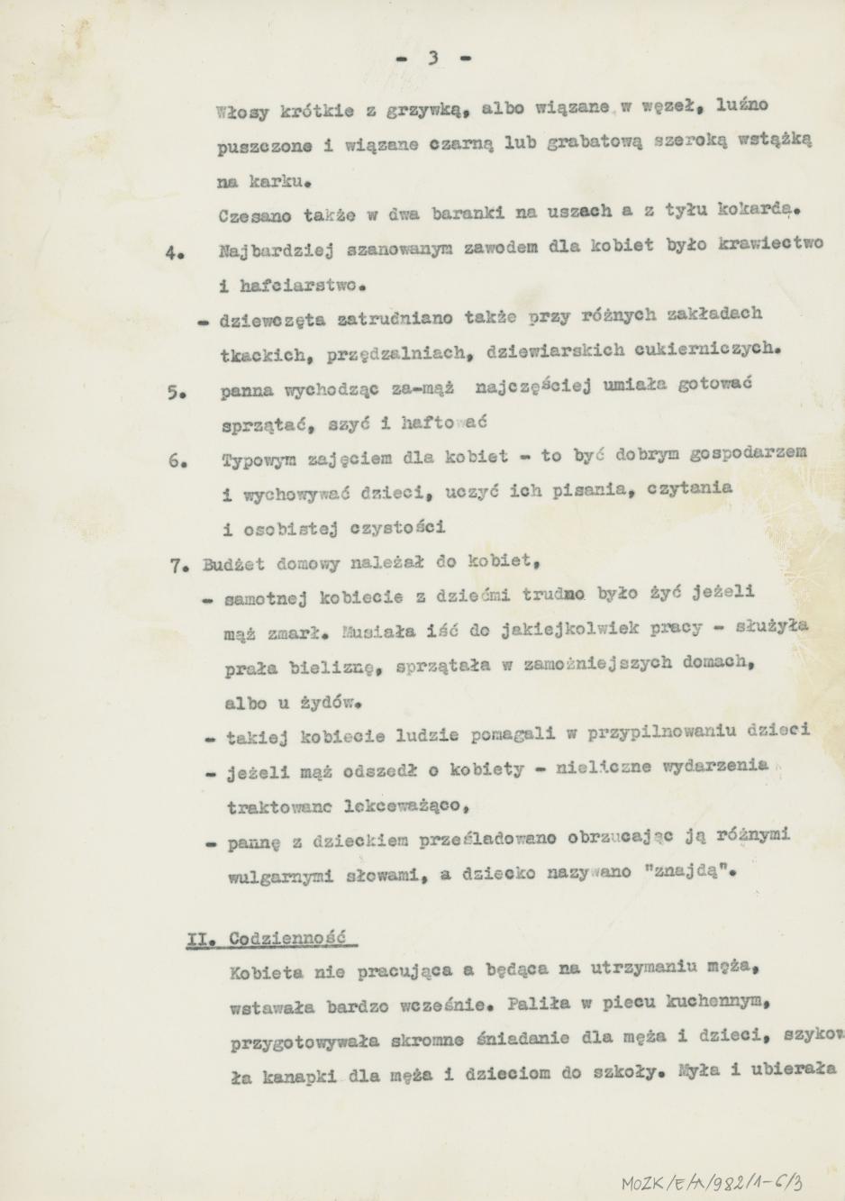 Kobieta - okres 20-lecia międzywojennego