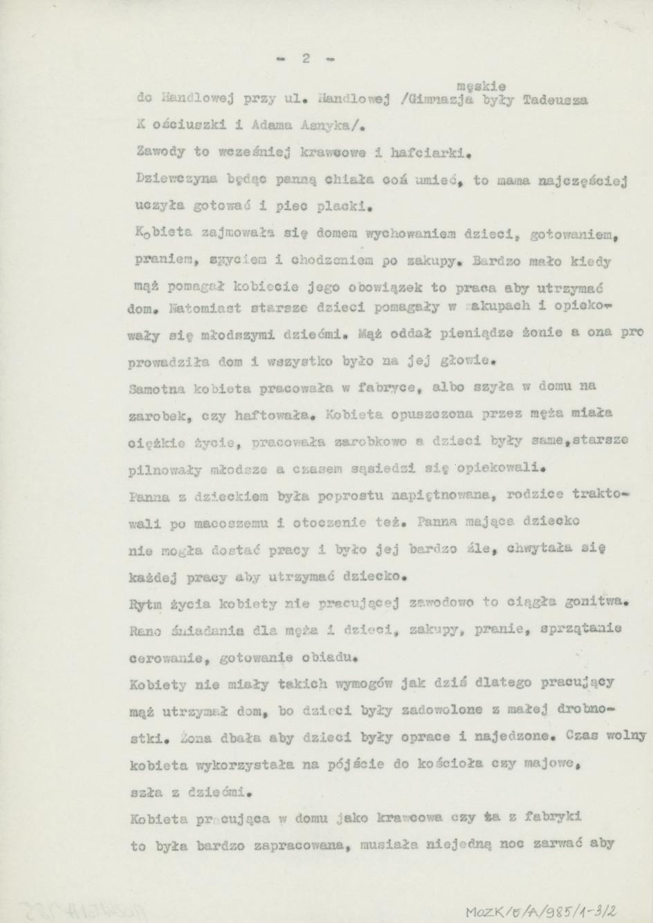 Kobieta w czasie międzywojennym