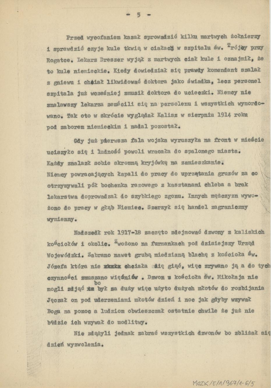 Wyjątki z pamiętnika pana St. Bystrzyckiego