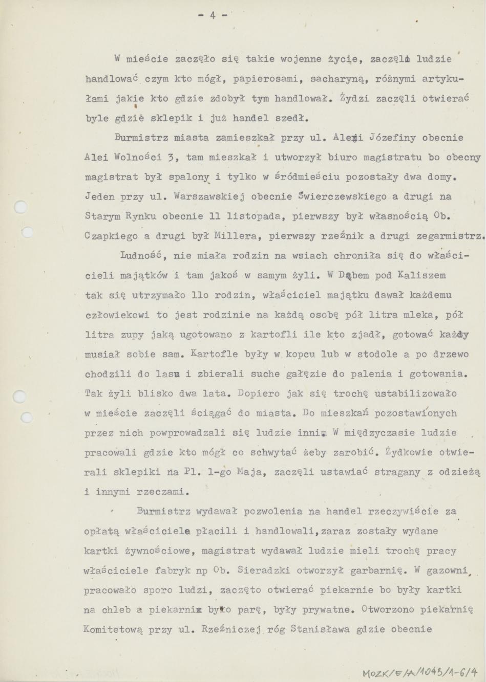 I wojna światowa 1914 r. w Kaliszu