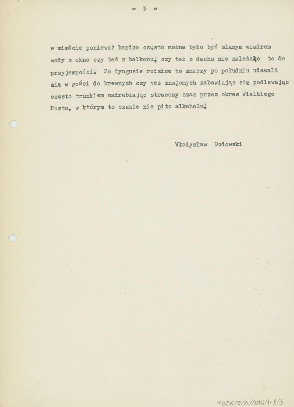 Ostatni tydzień Świąt Wielkiej Nocy