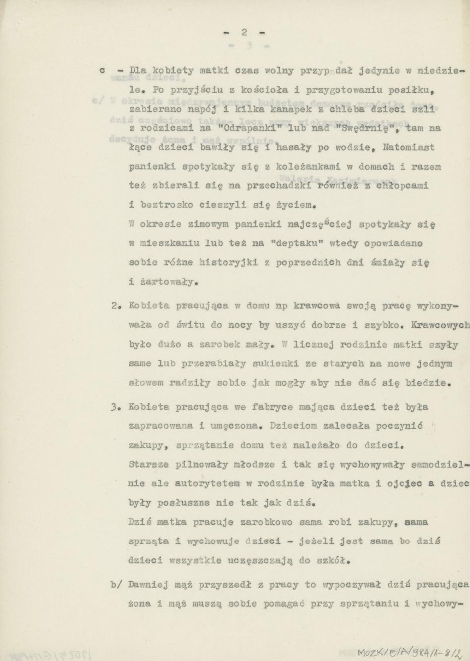 Kobieta - okres 20-lecia międzywojennegoo