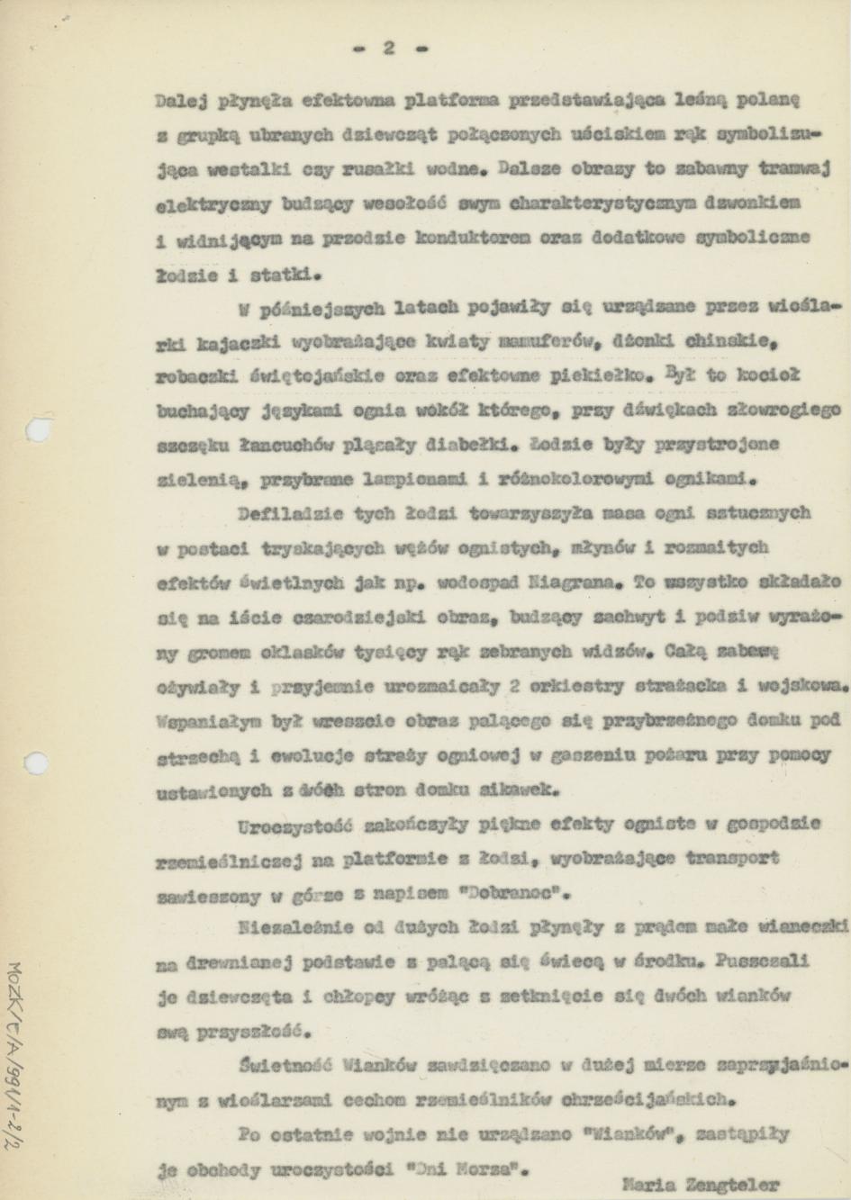 Opis obchodu Wianków Świętojańskich w Kaliszu na rzece Prośnie