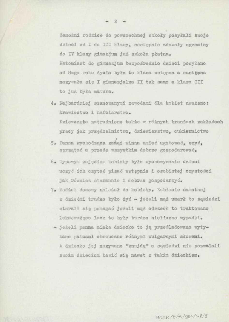 Kobieta - okres 20-lecia międzywojennegoo