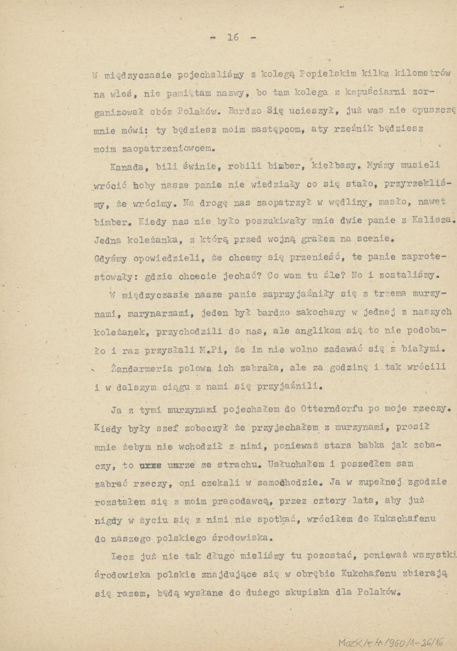 Wspomnienia z przymusowych robót w Niemczech, cz. 2