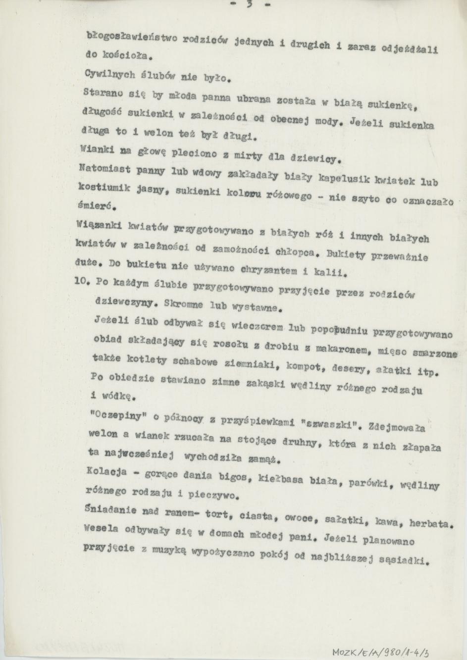 Zwyczaje związane z poznaniem, zaręczynami i ślubem i młodych ludzi