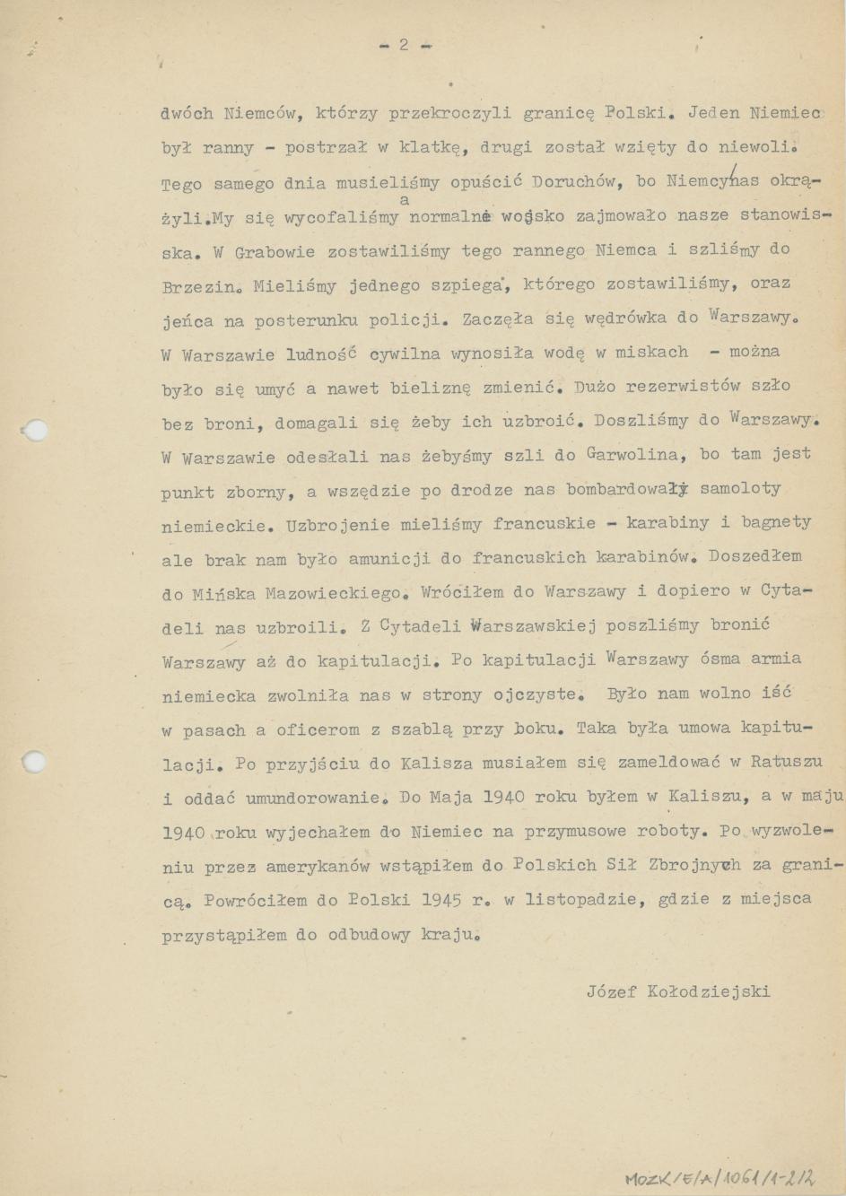 1 września 1939 roku