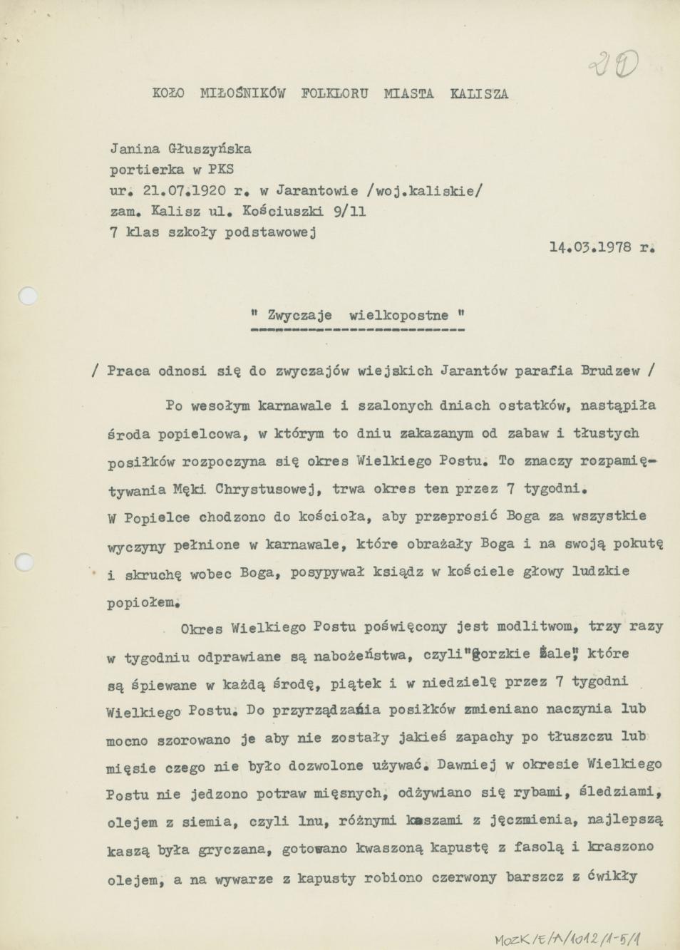 Zwyczaje wielkopostne