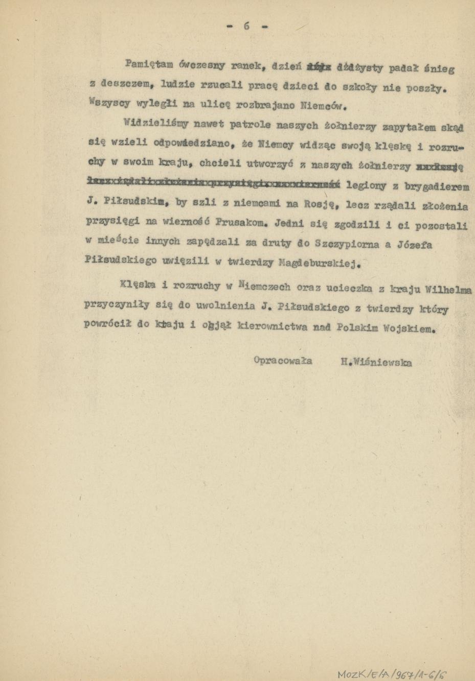 Wyjątki z pamiętnika pana St. Bystrzyckiego
