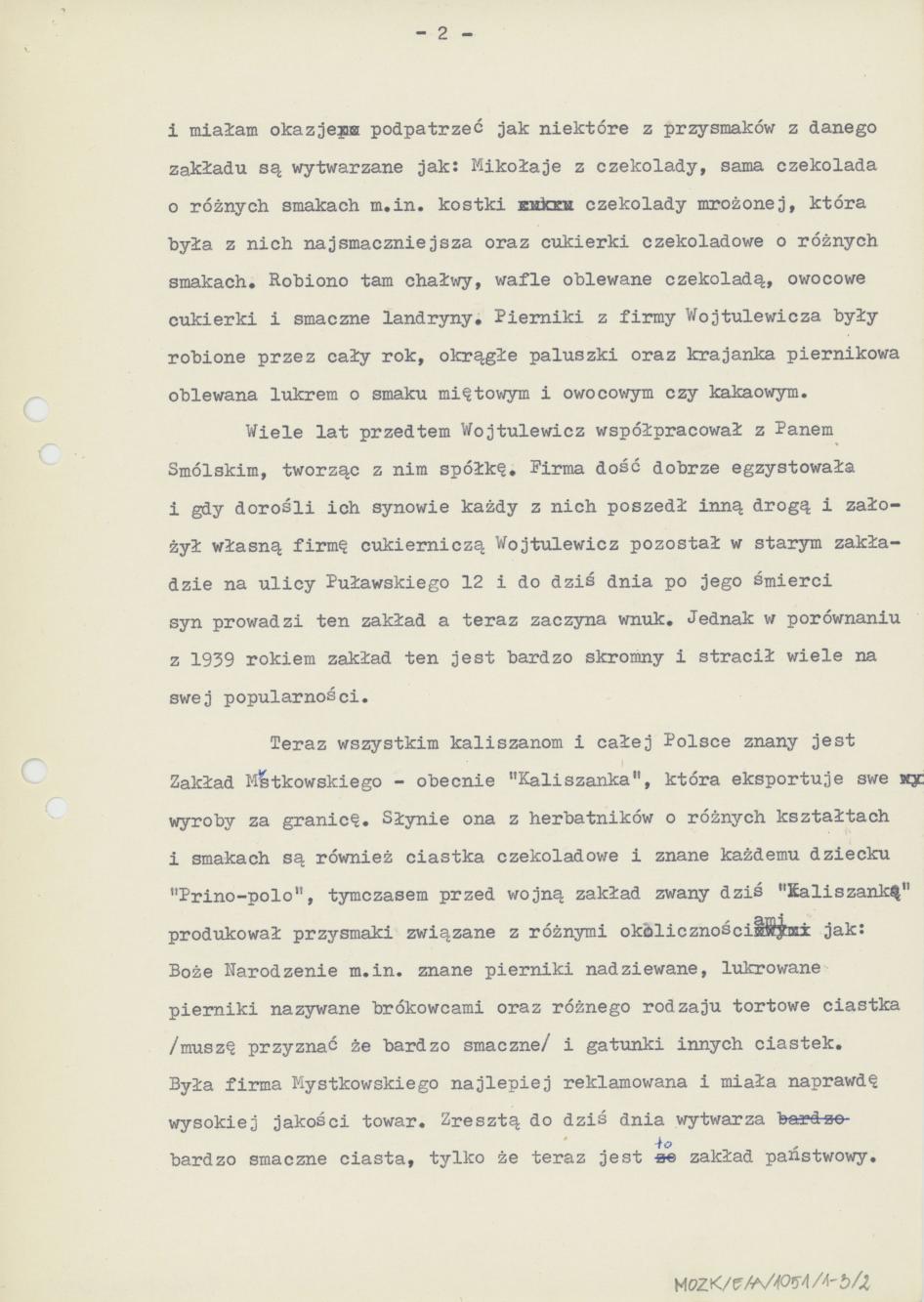 To i owo o wyrobach cukierniczych w Kaliszu