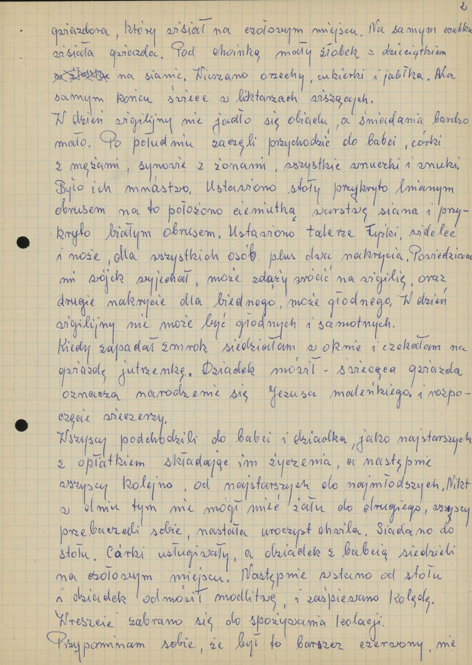 Wigilia u mojej babci