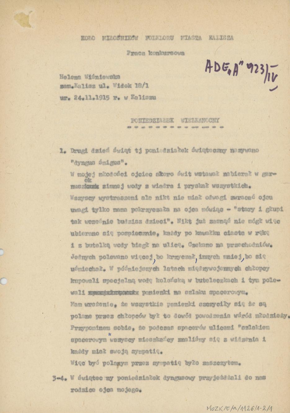 Poniedziałek Wielkanocny