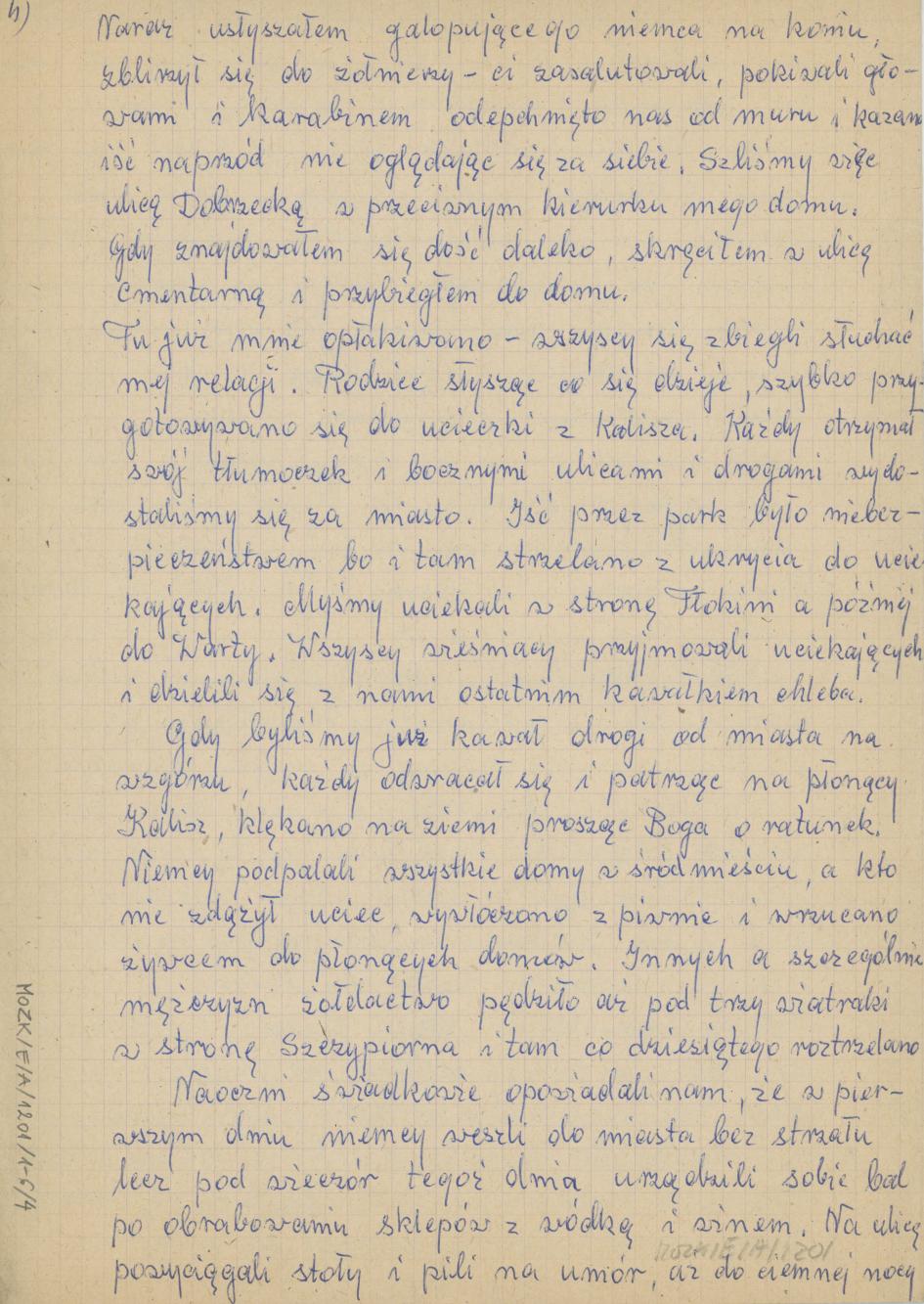 Wyjątki z pamiętnika pana St. Bystrzyckiego