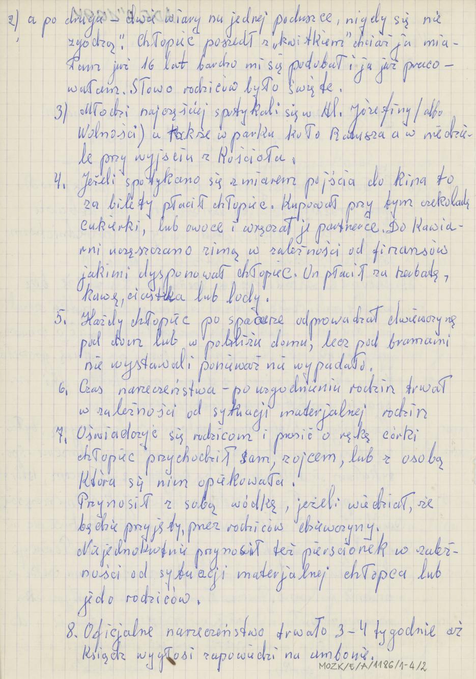 Zwyczaje związane z poznaniem, zaręczynami i ślubem młodych ludzi