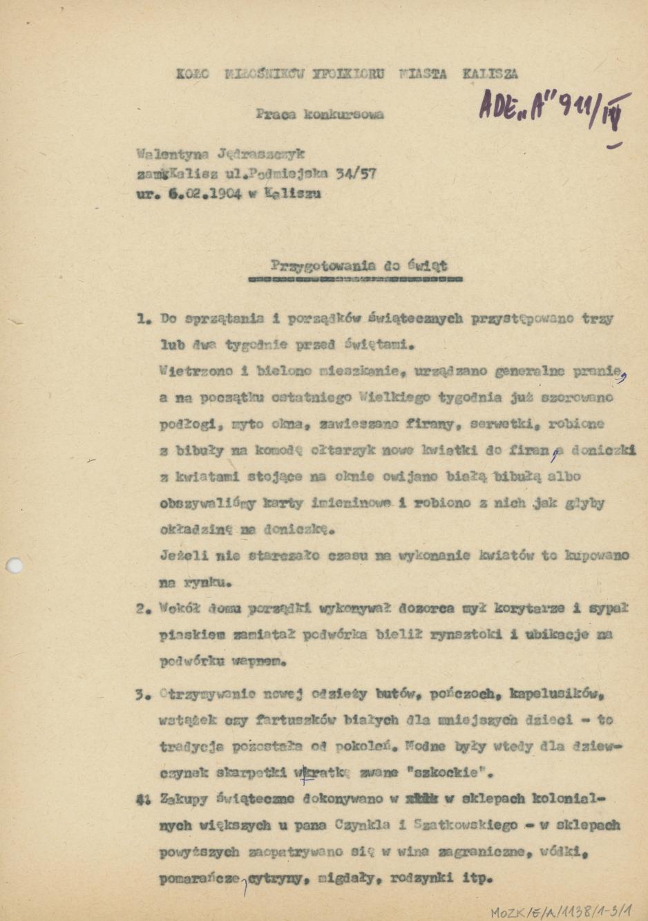 Przygotowania do Świąt