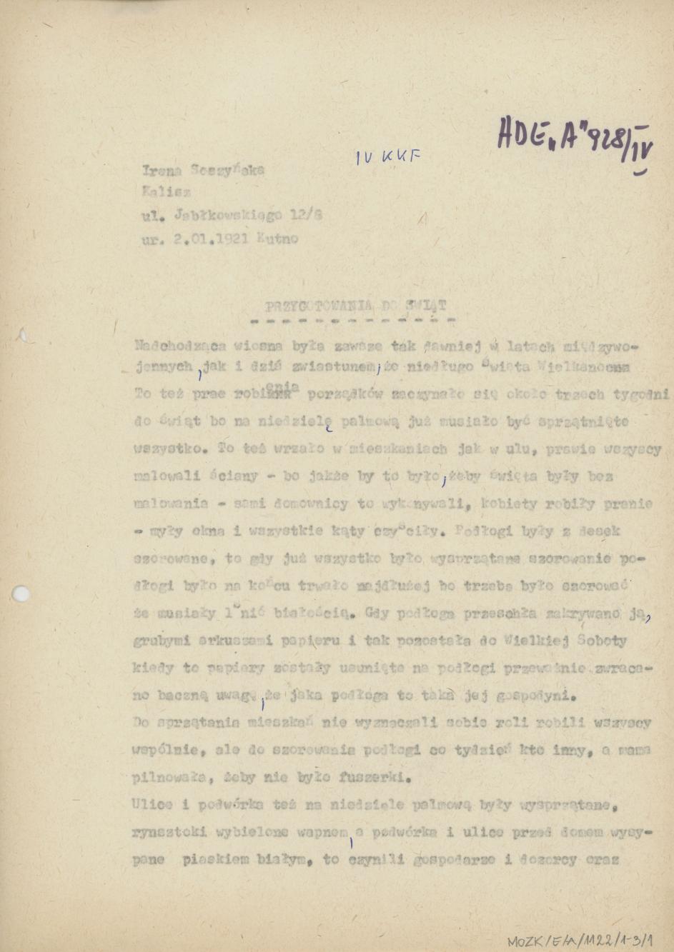 Przygotowania do świąt