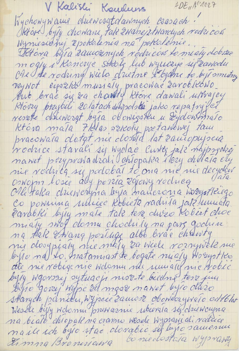 Wychowywanie dziewcząt w dawnych czasach