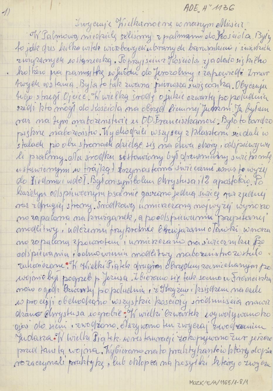 Zwyczaje wielkanocne w naszym mieście