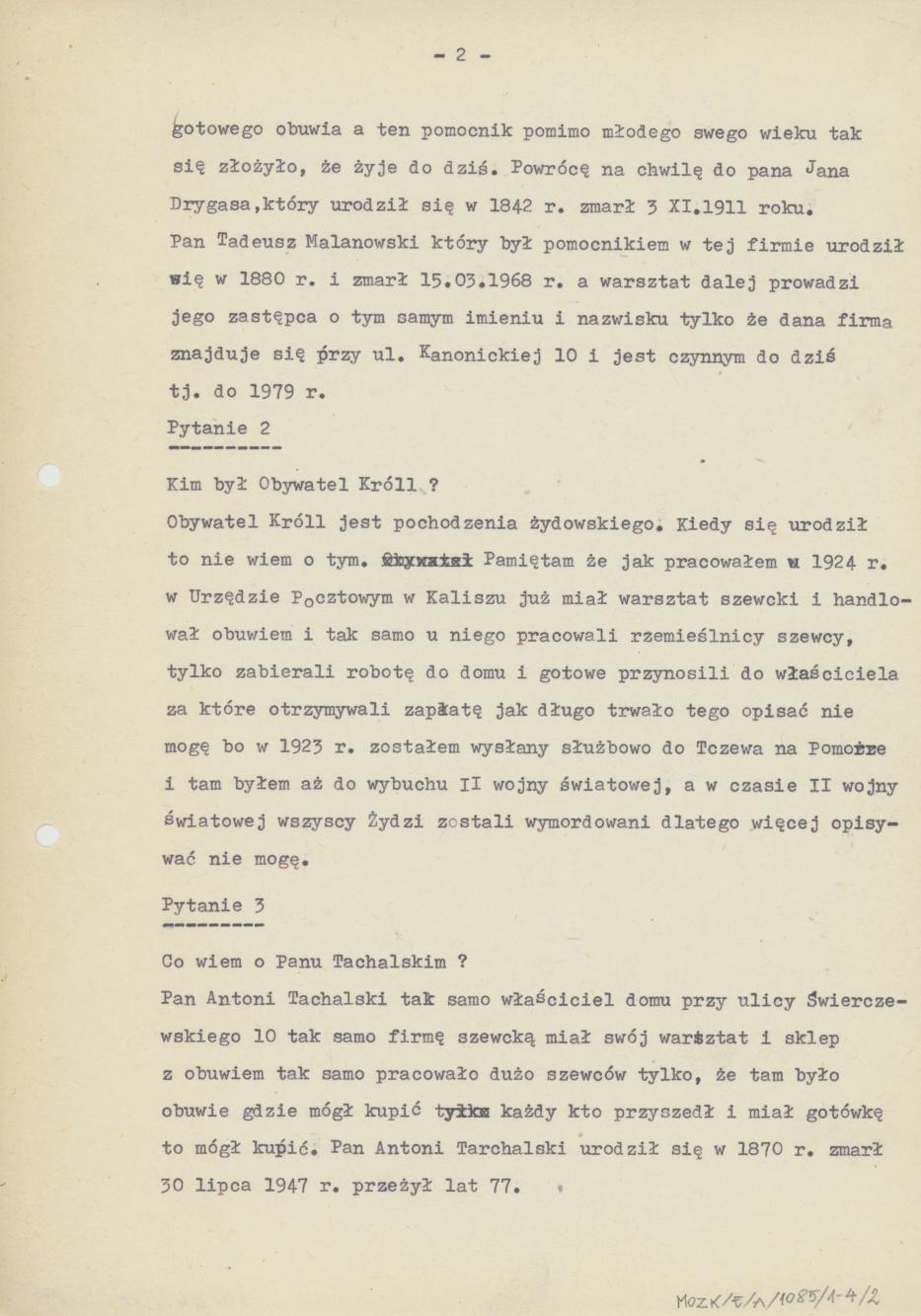 Kim był i co robił w Kaliszu Jan Drygas