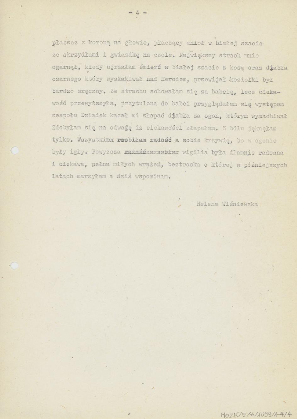 Wigilia u mojej babci lata 1921-22