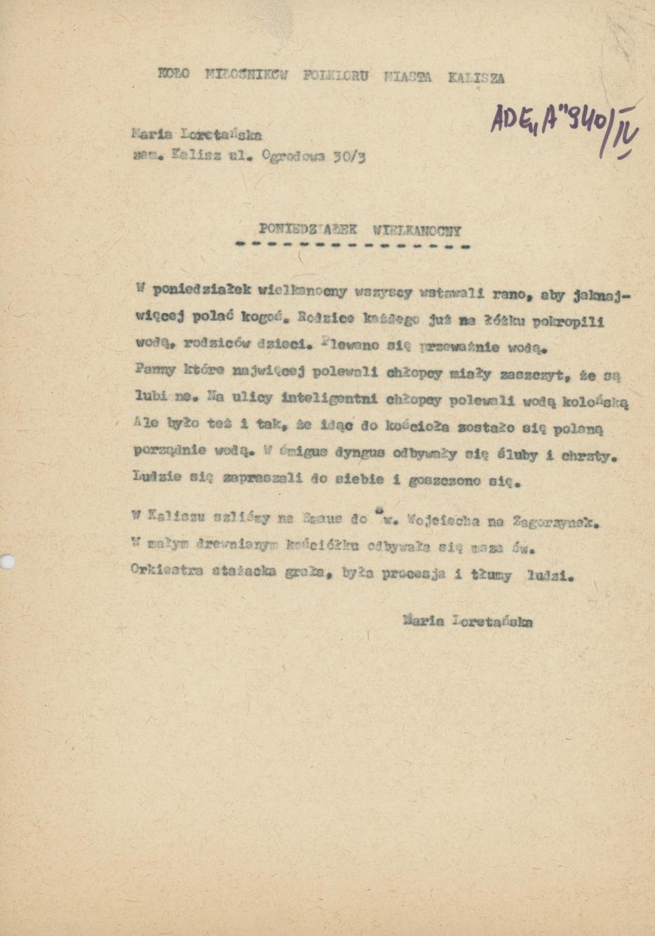 Poniedziałek Wielkanocny