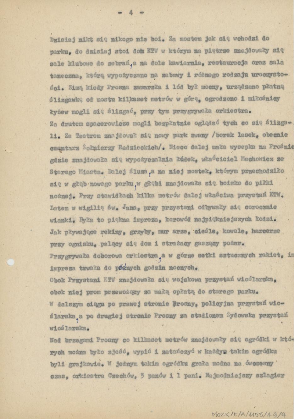 Wspomnienia z dawnych czasów