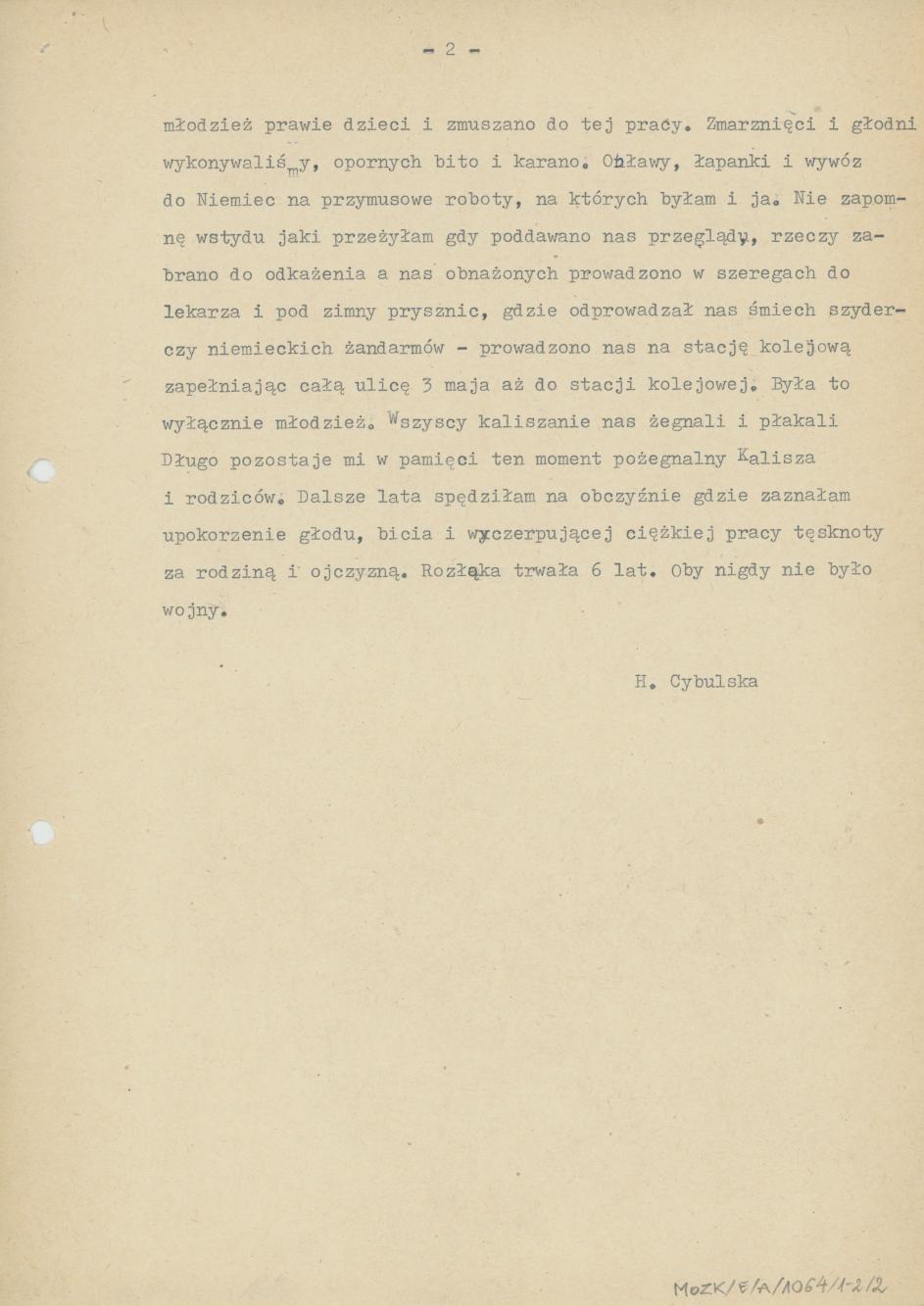 Co pamiętam z tamtych dni września roku 1939