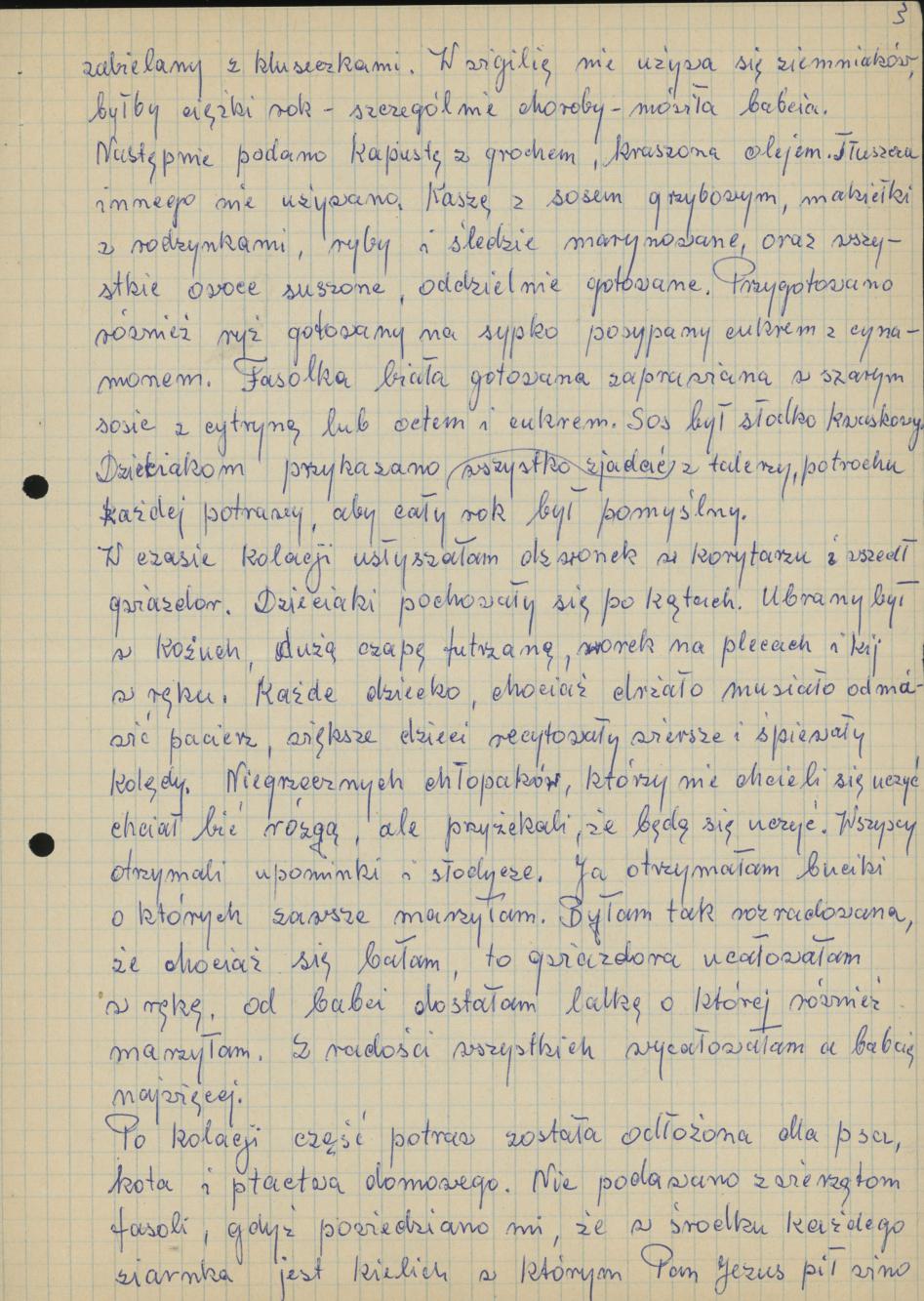 Wigilia u mojej babci