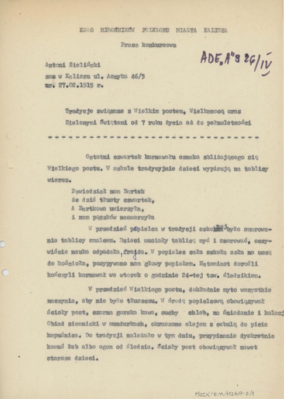 Tradycje związane z Wielkim Postem, Wielkanocą i Zielonymi Świętami