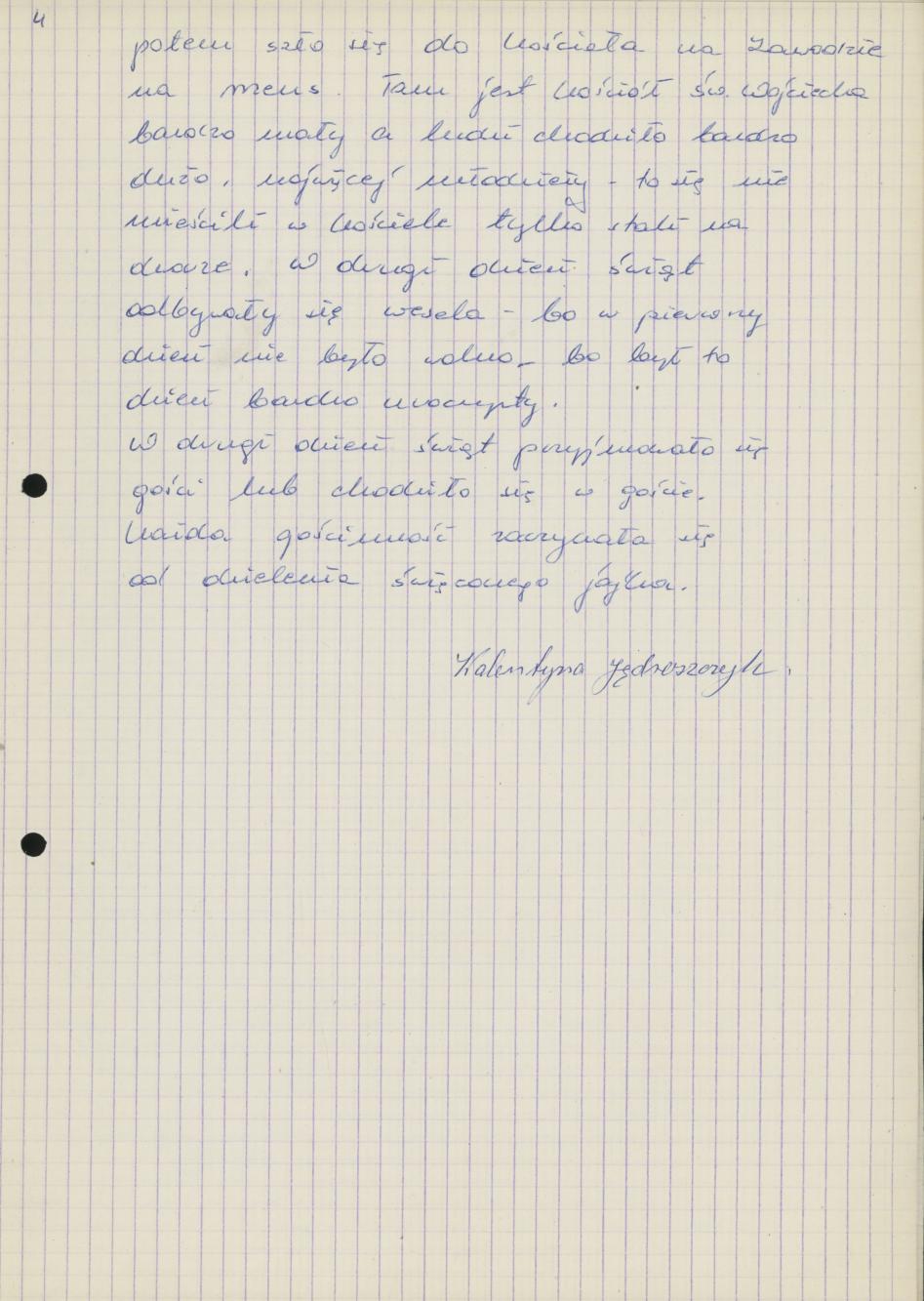 Zwyczaje wielkopostne i Wielkanoc