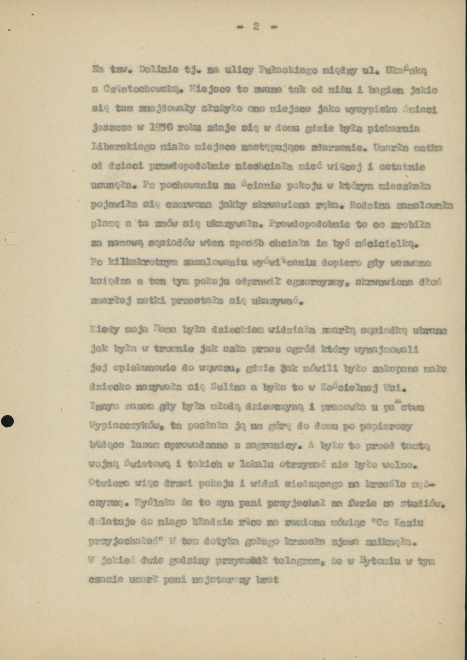 Duchy naszego miasta i okolicy