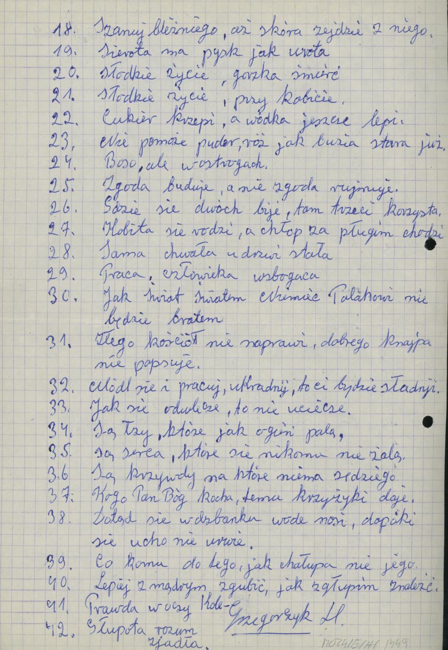 Przysłowia staropolskie