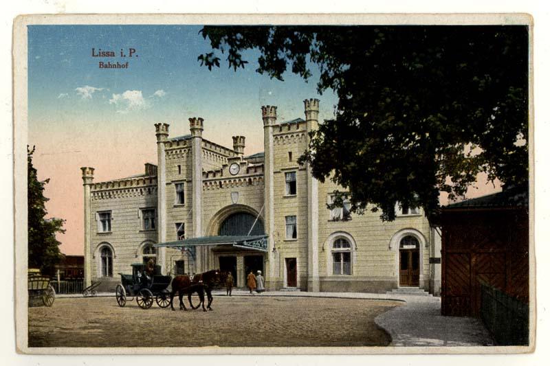 Dworzec kolejowy w Lesznie