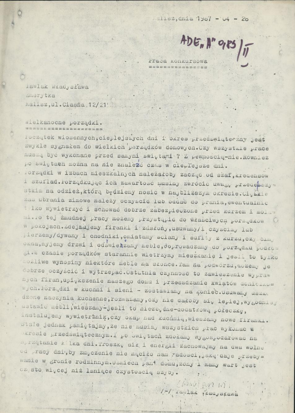 Wielkanocne porządki