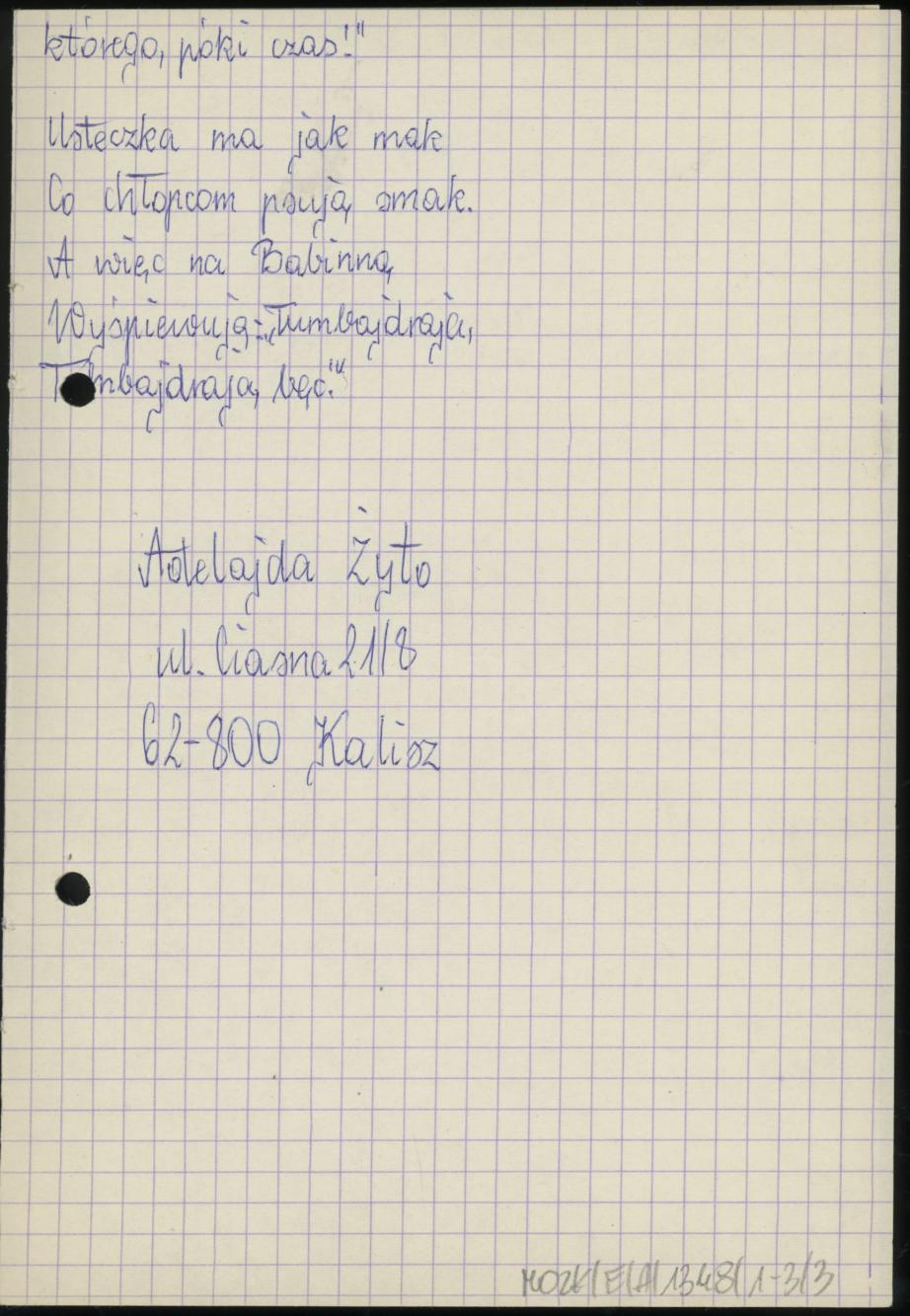 Przygoda Żyda z Kalisza