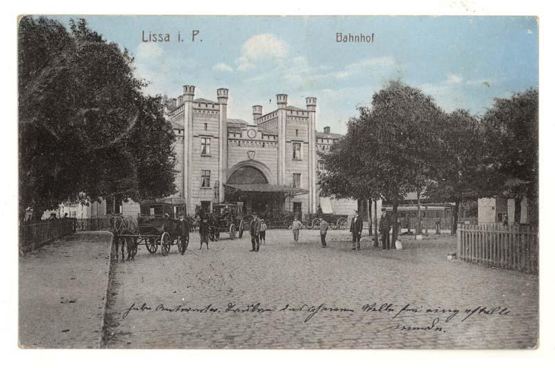 Dworzec kolejowy w Lesznie