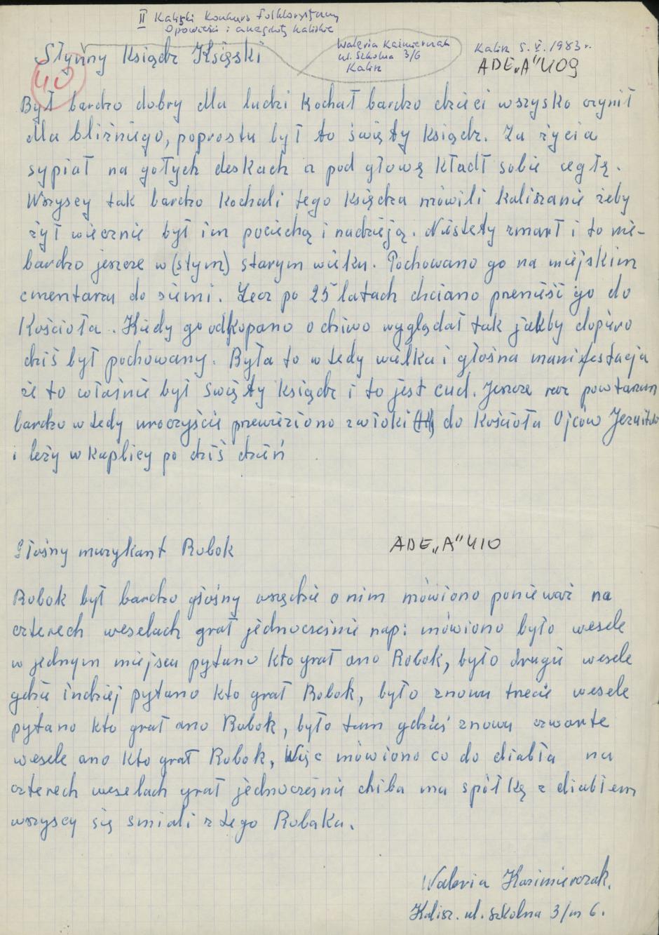 Słynny ksiądz Księski