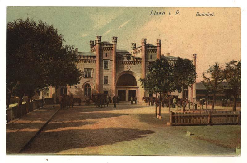 Dworzec kolejowy w Lesznie