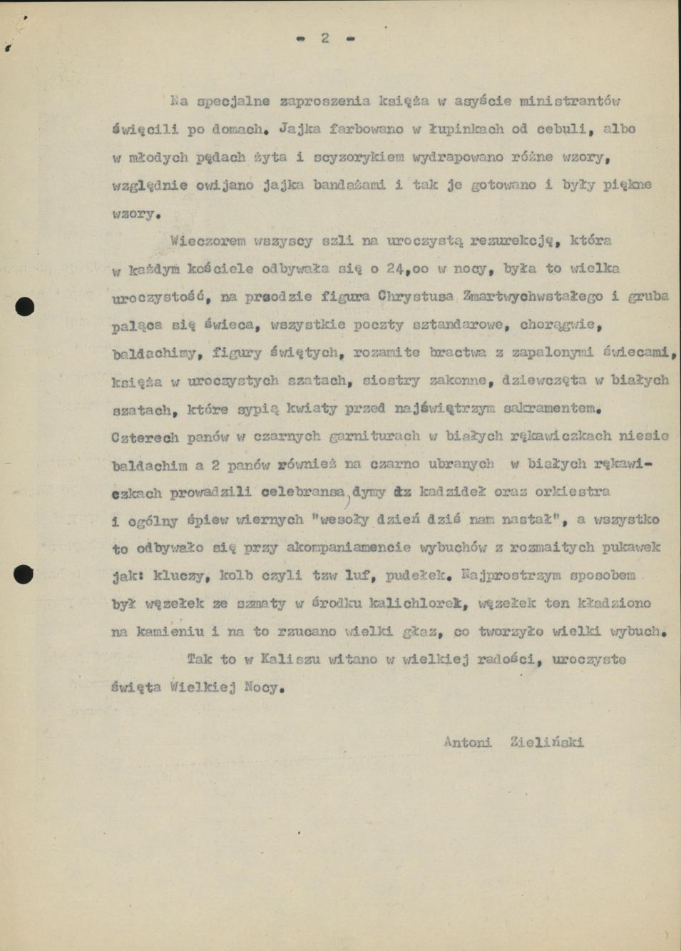 Od Palmowej Niedzieli do Wielkanocy