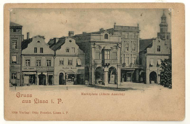 Rynek - kamienice z podcieniami
