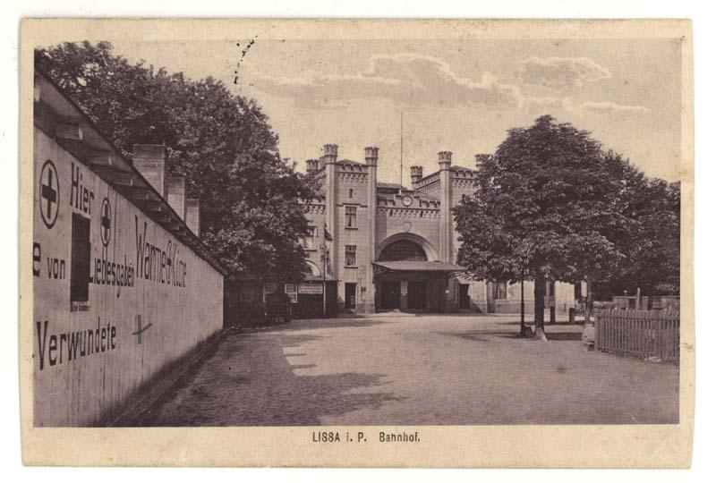 Dworzec kolejowy w Lesznie