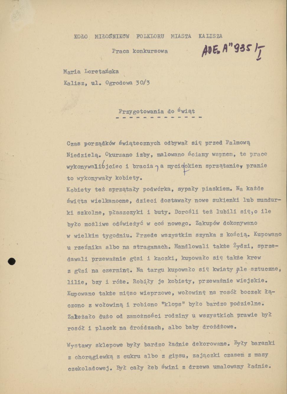 Przygotowania do świąt