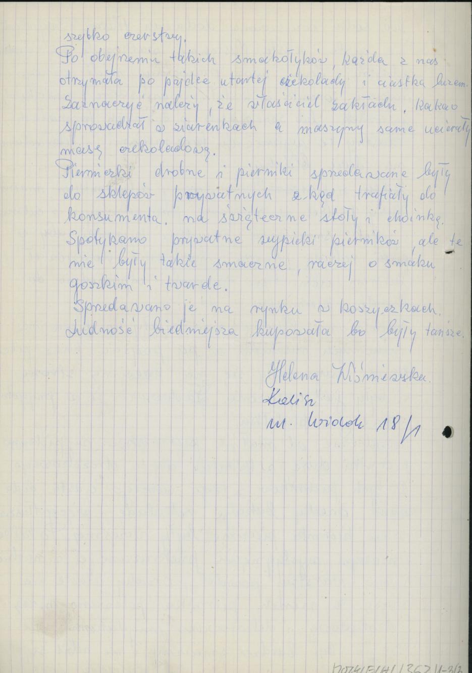 Pierniki u p. Mystkowskiego