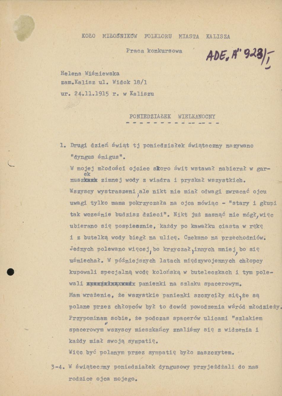 Poniedziałek wielkanocny