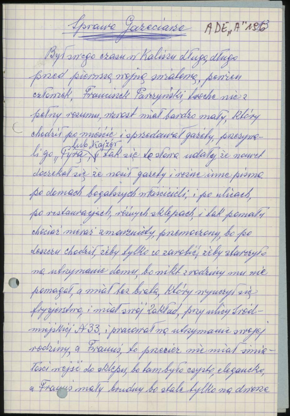 Fragmenty Miasta Kalisza, cz. 2